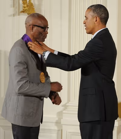 Bill T. Jones and President Barack Obama Photo