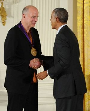  Tod Williams and President Barack Obama Photo