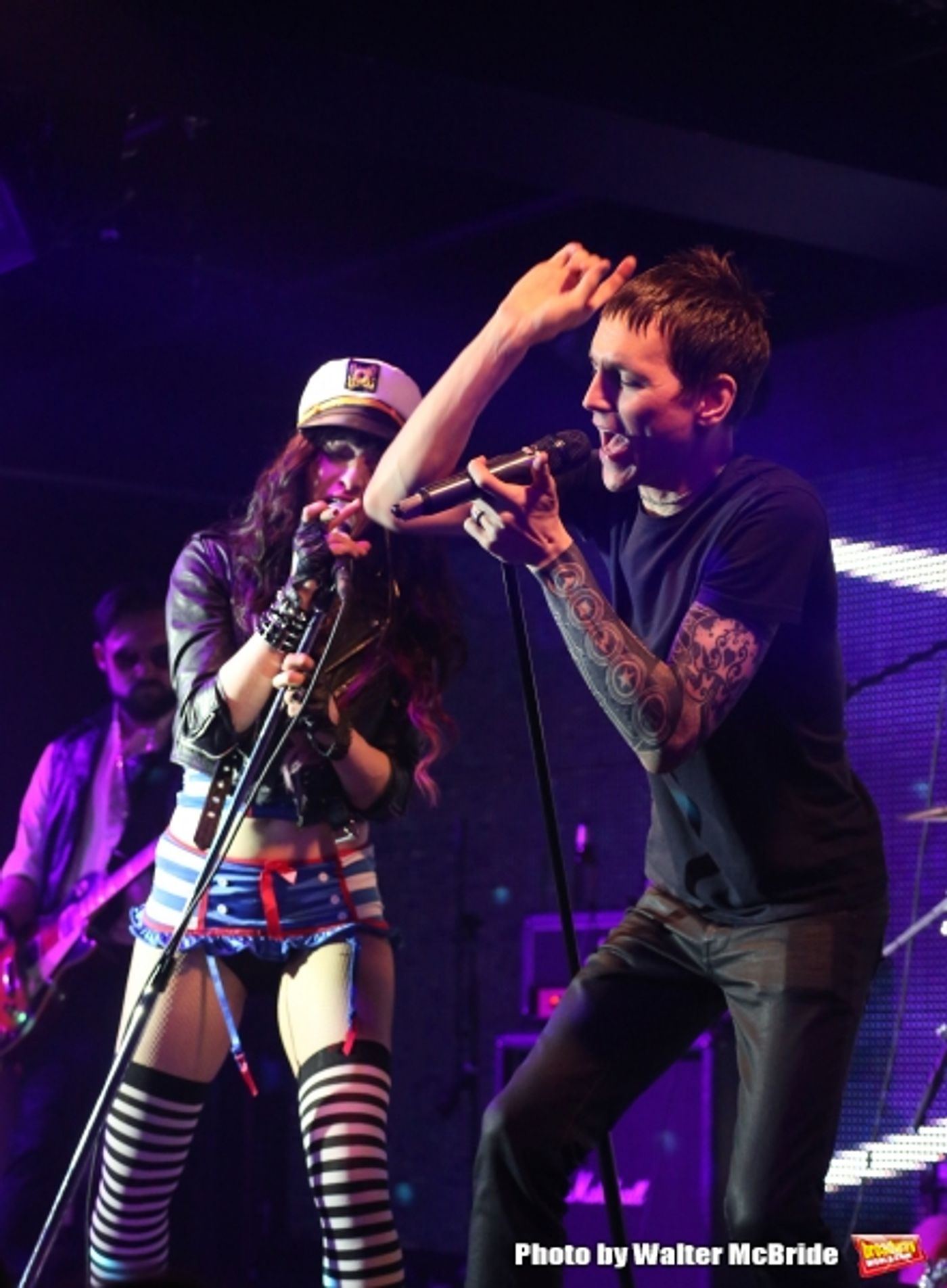 Photo Coverage: Constanine Maroulis, Billy Magnussen & More Rock Out for BROADWAY THE HARDWAY - Part Two  Image