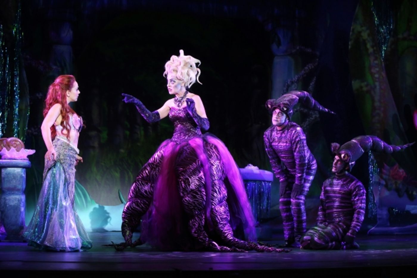 Photo Flash: First Look at Jessica Grove, Alan Mingo Jr. and More in North Carolina Theatre's THE LITTLE MERMAID  Image