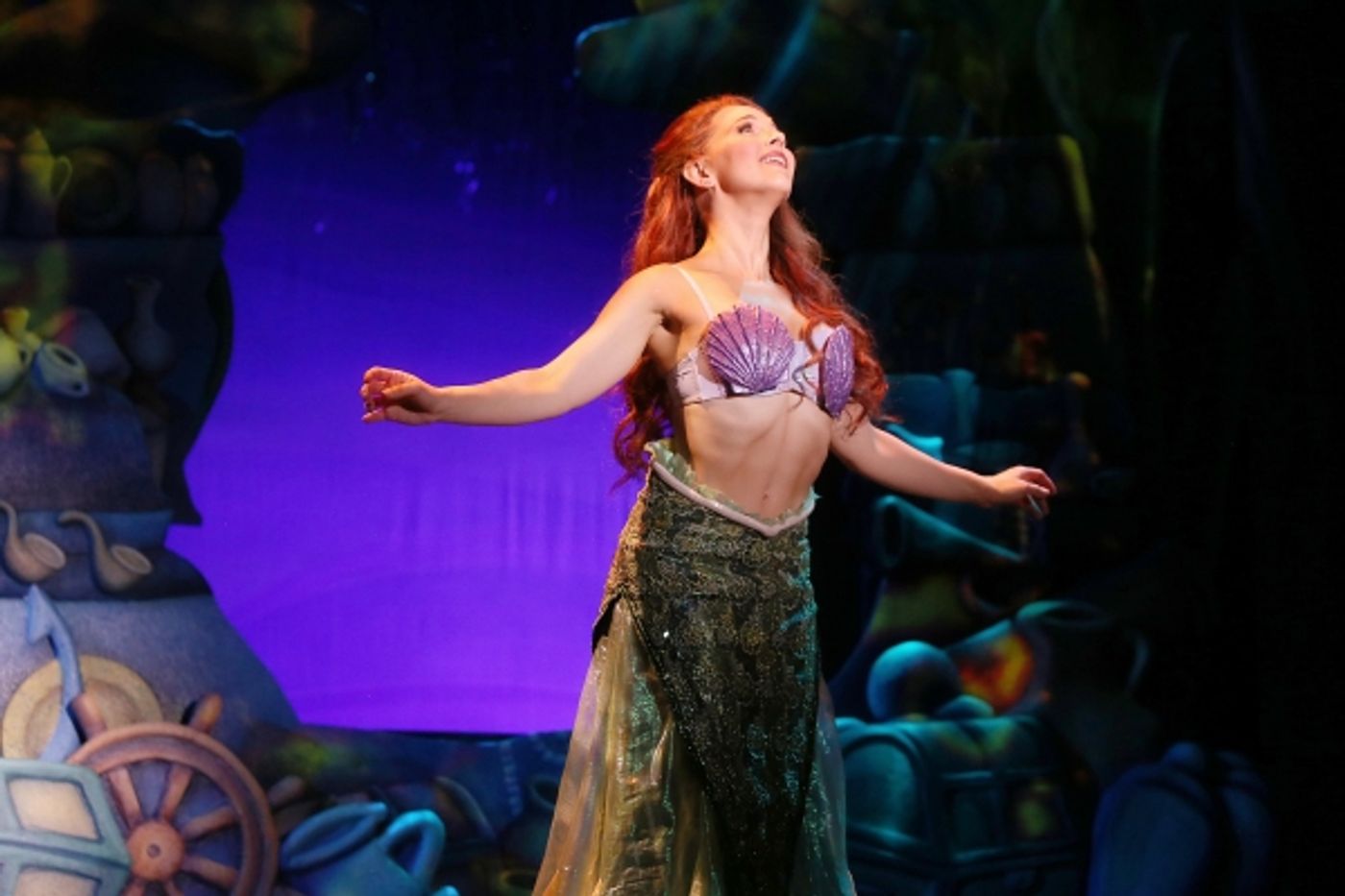 Photo Flash: First Look at Jessica Grove, Alan Mingo Jr. and More in North Carolina Theatre's THE LITTLE MERMAID  Image