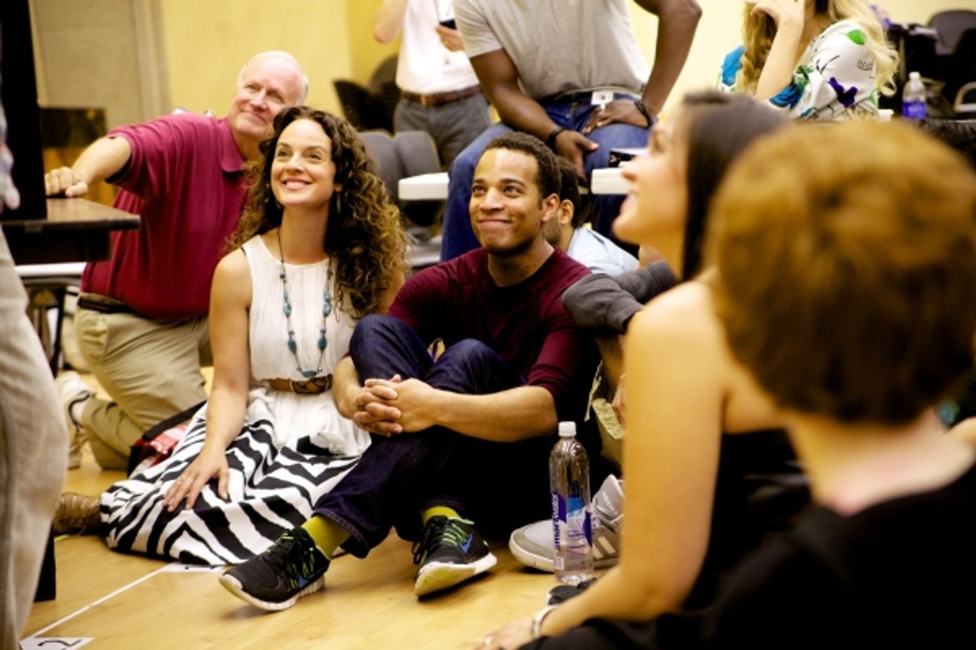 Photo Flash: In Rehearsal for Alliance Theatre's BULL DURHAM with Will Swenson, Melissa Errico & More!  Image