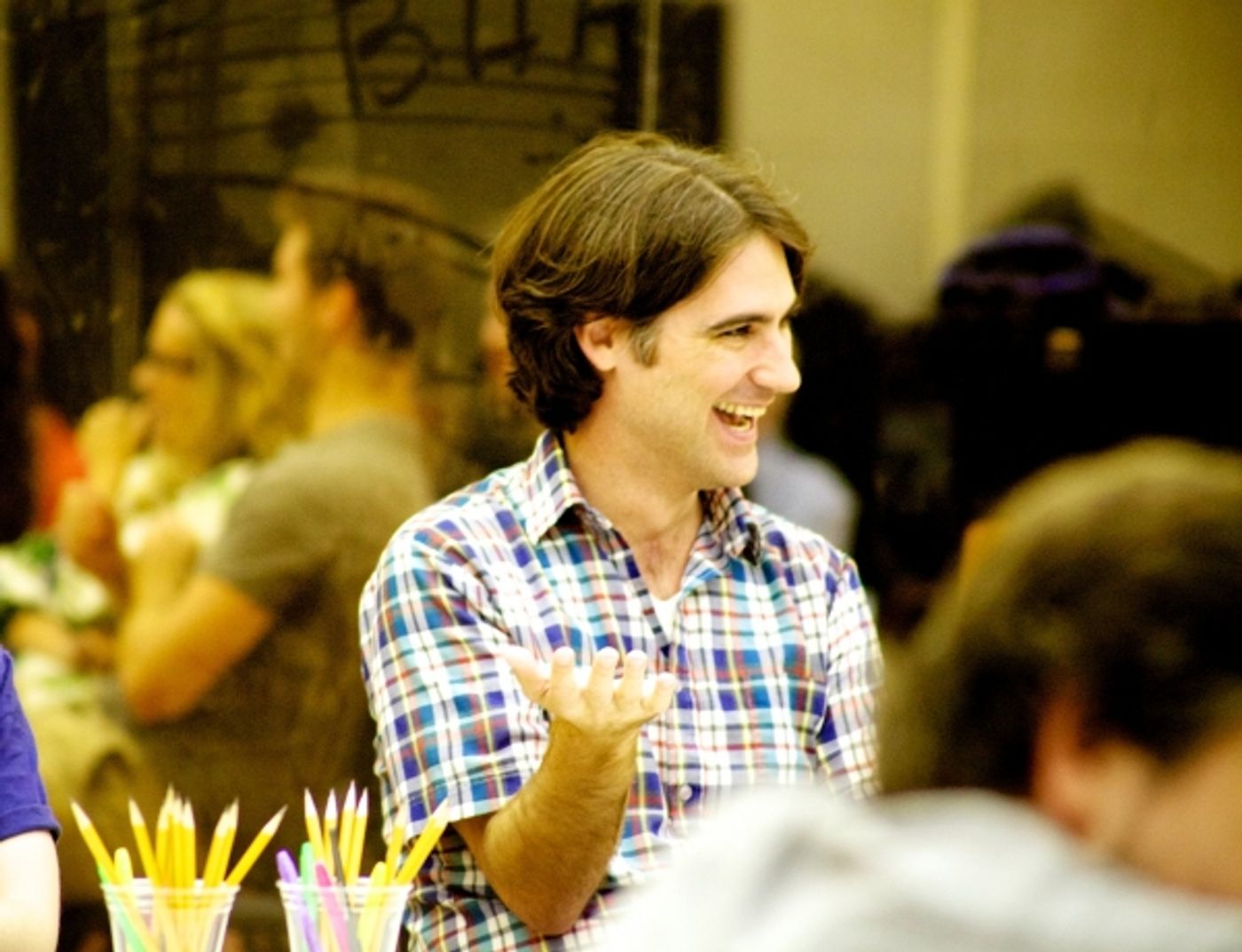 Photo Flash: In Rehearsal for Alliance Theatre's BULL DURHAM with Will Swenson, Melissa Errico & More!  Image