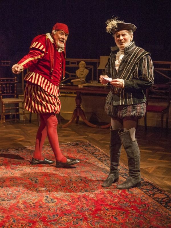 Roger Forbes as Wilfred Bond and Robert Foxworth as Reginald Paget Photo