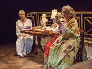 Elizabeth Franz as Jean Horton and Jill Tanner as Cecily Robson Photo