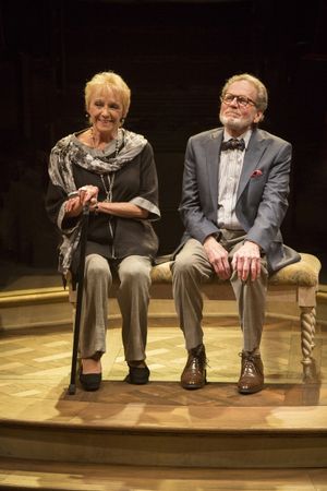 Elizabeth Franz as Jean Horton and Robert Foxworth as Reginald Paget Photo