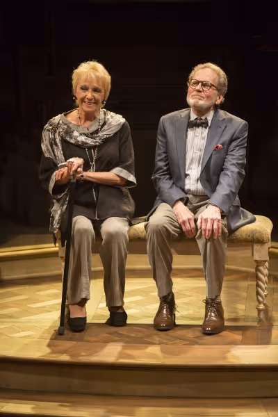 Elizabeth Franz as Jean Horton and Robert Foxworth as Reginald Paget Photo