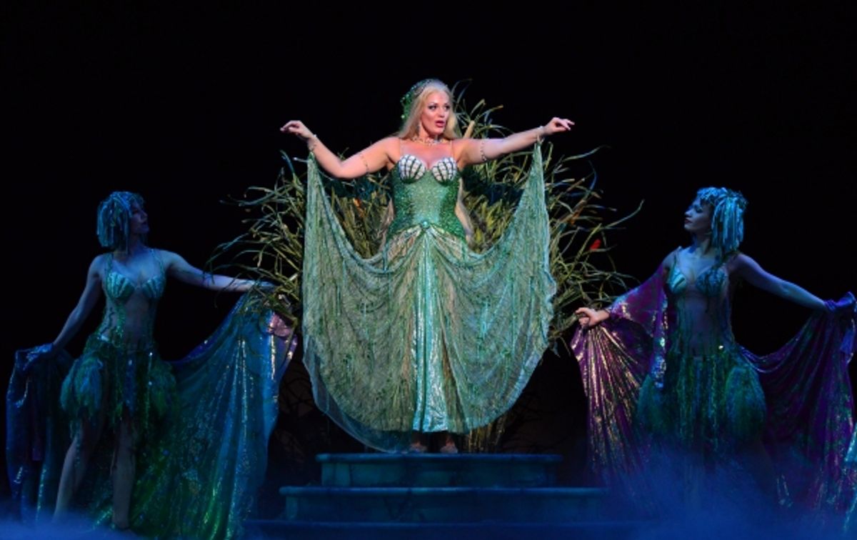 Elizabeth Stanley as The Lady of the Lake and Cast at 