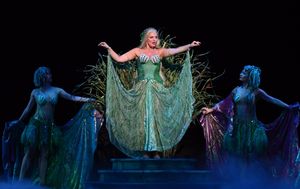 Elizabeth Stanley as The Lady of the Lake and Cast @ BroadwayWorld Elizabeth Stanley as The Lady of the Lake and Cast Photo