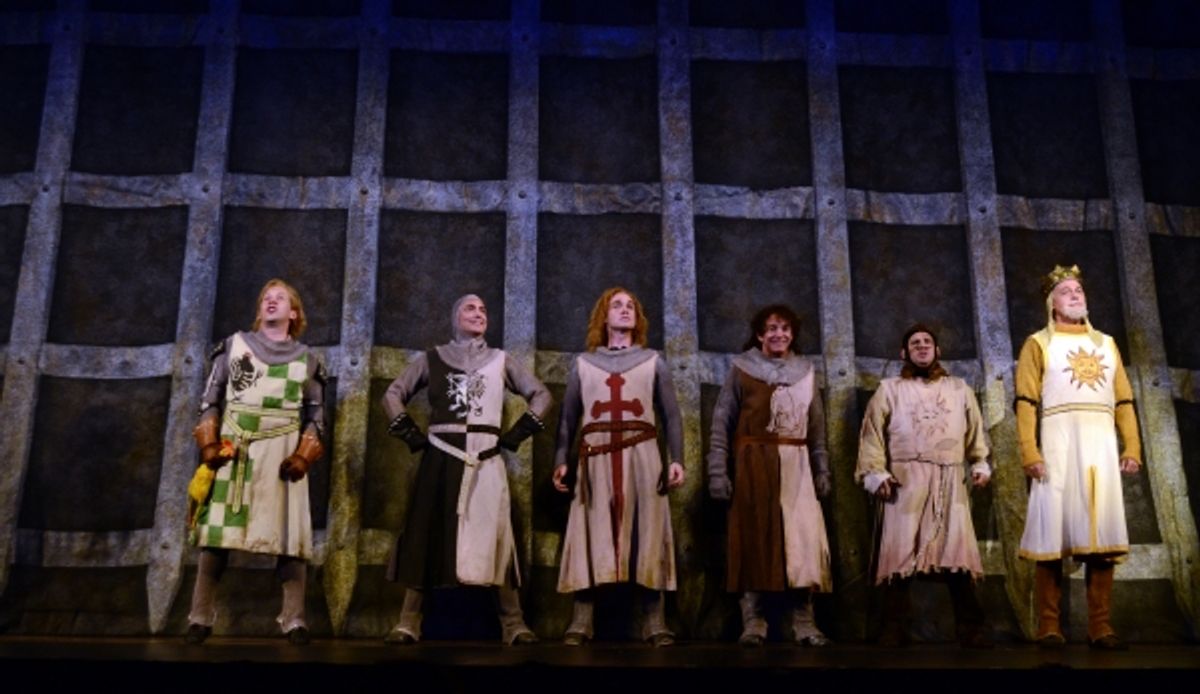The Cast of Pittsburgh CLO''s SPAMALOT at 