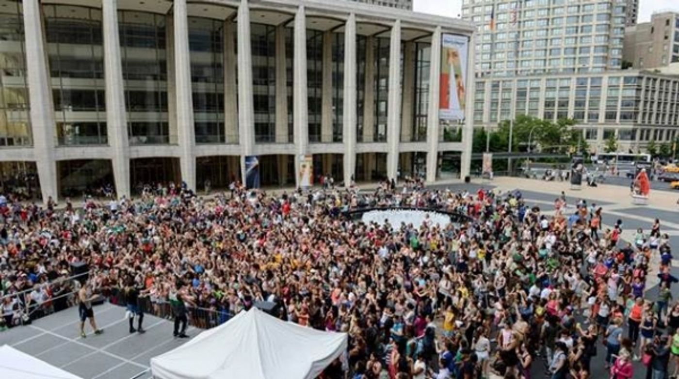 Photo Flash: SYTYCD's tWitch, Allison Holker and Alex Wong Host National Dance Day Celebration in NYC Photo Flash: SYTYCD's tWitch, Allison Holker and Alex Wong Host National Dance Day Celebration in NYC Image