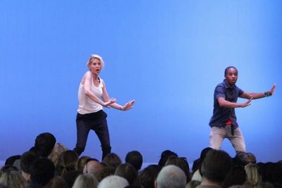 Jenna Elfman and Fik-Shun Photo