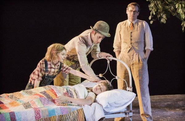 Eleanor Worthington-Cox, Daniel Tuite, Robert Sean Leonard and Callum Henderson as Sc Photo