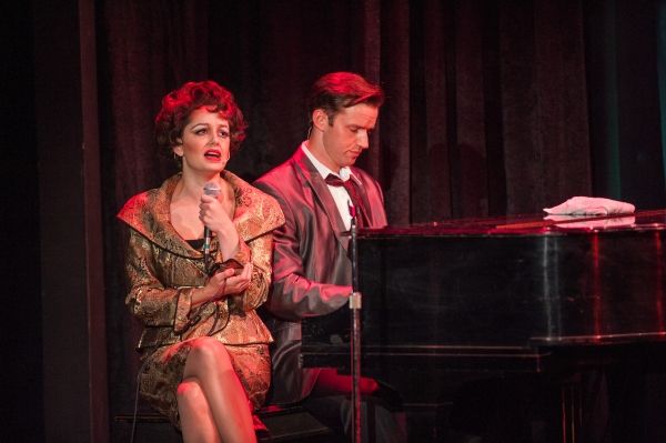 Janelle Lutz as Judy Garland, and Sarah Elizabeth Smith Photo