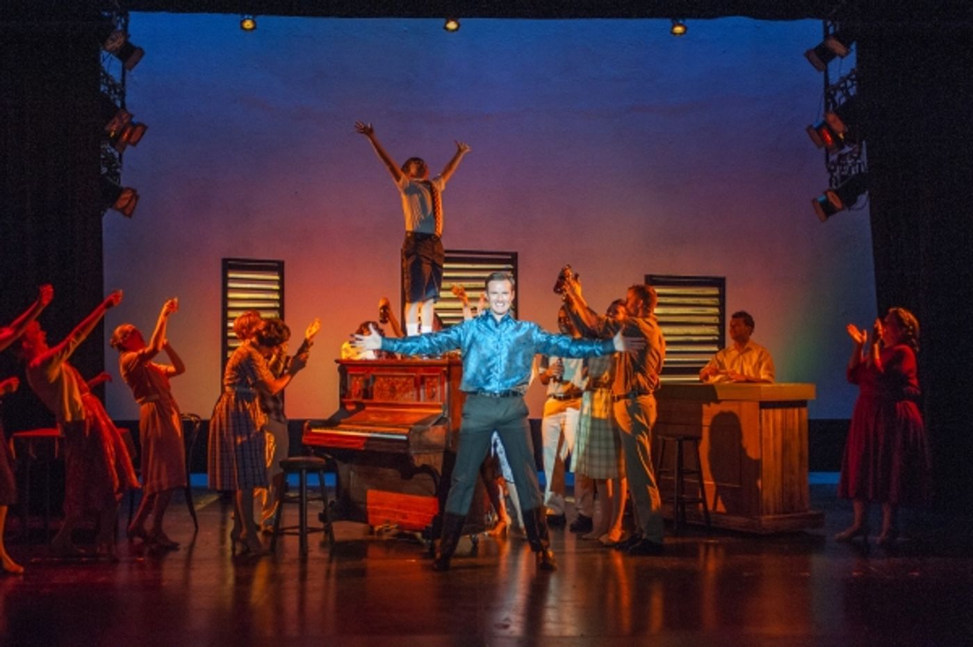 Photo Flash: First Look at Alex Ross, Sarah Elizabeth Smith  and More in the Regional Premiere of THE BOY FROM OZ at Uptown Players  Image