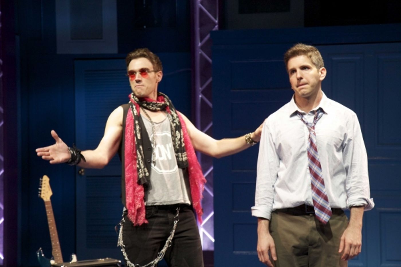Photo Flash: New Shots of Justin Matthew Sargent, Howie Michael Smith, Robert Cuccioli and More in Bay Street's MY LIFE IS A MUSICAL Photo Flash: New Shots of Justin Matthew Sargent, Howie Michael Smith, Robert Cuccioli and More in Bay Street's MY LIFE IS A MUSICAL Image