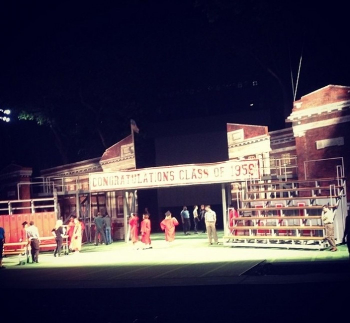 Photo Flash: Behind the Scenes of Muny's GREASE  Image