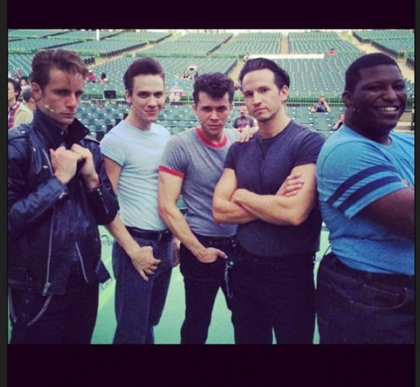 Photo Flash: Behind the Scenes of Muny's GREASE  Image