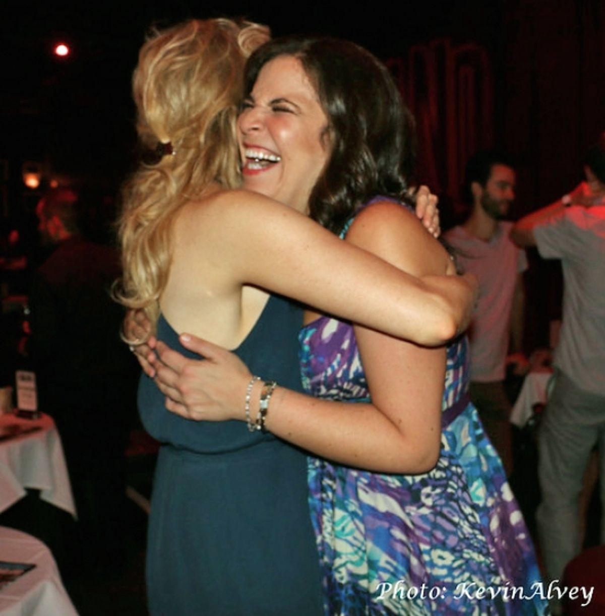 Lindsay Mendez, Betsy Wolfe at 