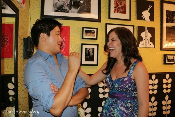 Marco Paguia, Lindsay Mendez Photo