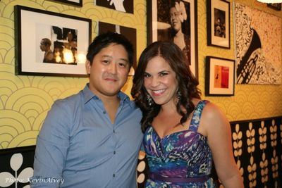 Marco Paguia, Lindsay Mendez Photo