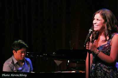 Marco Paguia, Lindsay Mendez Photo