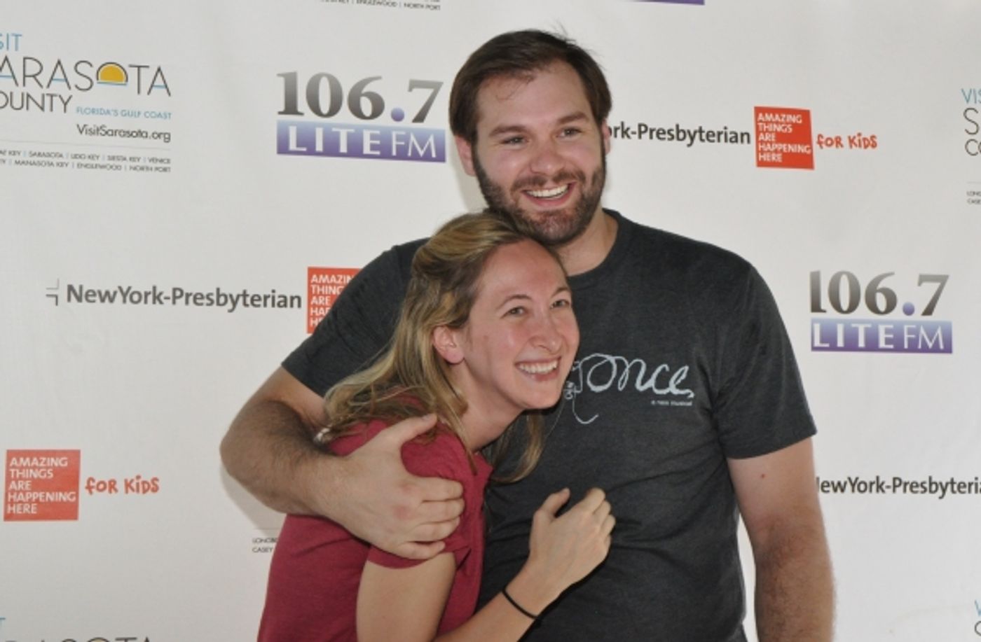 Photo Coverage: Casts of GENTLEMAN'S GUIDE, HEATHERS and More Visit Broadway in Bryant Park!  Image