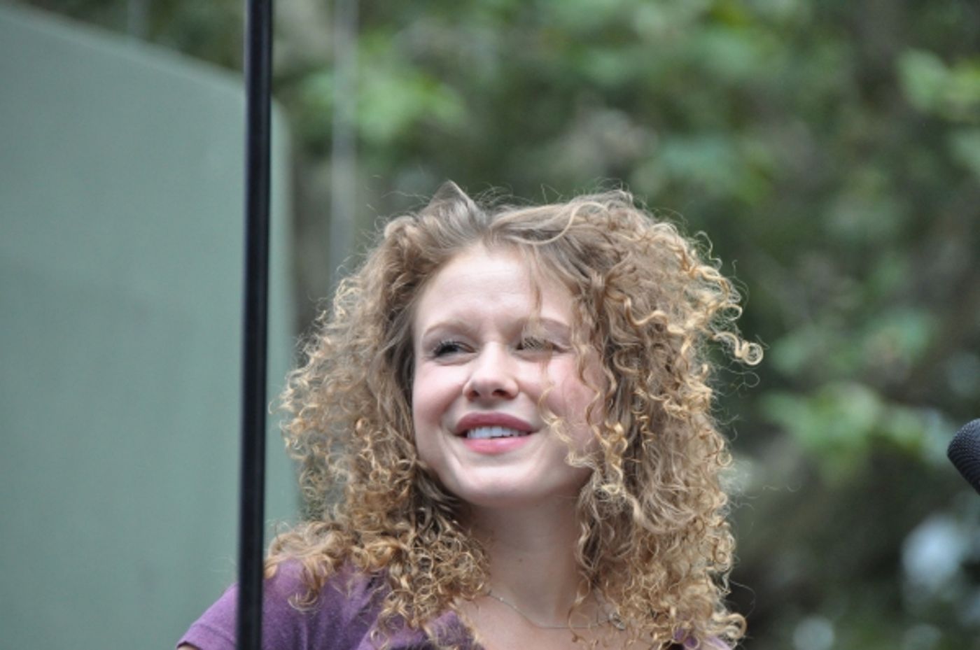 Photo Coverage: Casts of GENTLEMAN'S GUIDE, HEATHERS and More Visit Broadway in Bryant Park!  Image