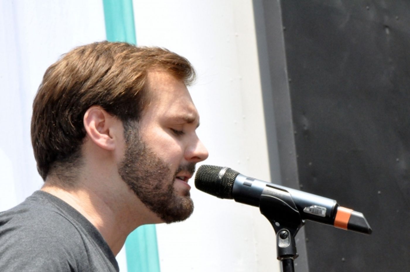 Photo Coverage: Casts of GENTLEMAN'S GUIDE, HEATHERS and More Visit Broadway in Bryant Park!  Image