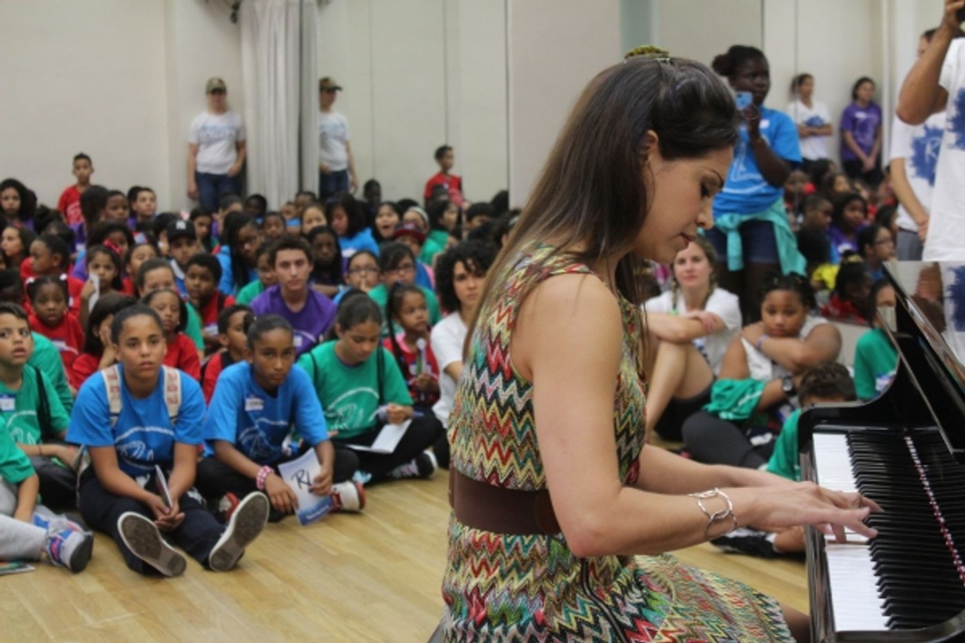 Photo Flash: Andy Karl, Bianca Marroquin and More Teach at R.Evolucion Latina's DARE TO GO BEYOND Camp  Image