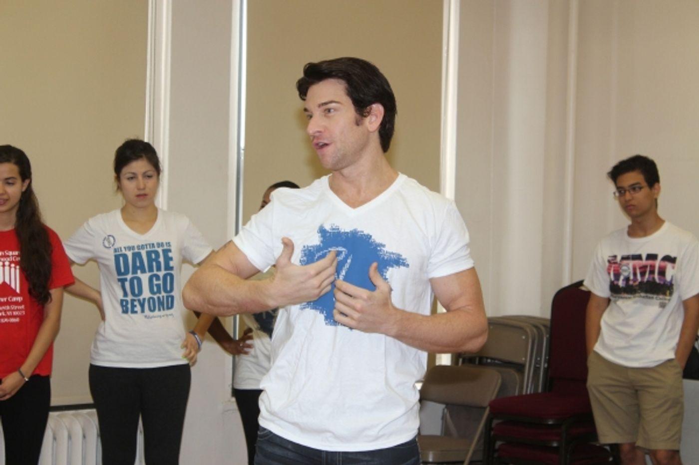 Photo Flash: Andy Karl, Bianca Marroquin and More Teach at R.Evolucion Latina's DARE TO GO BEYOND Camp  Image