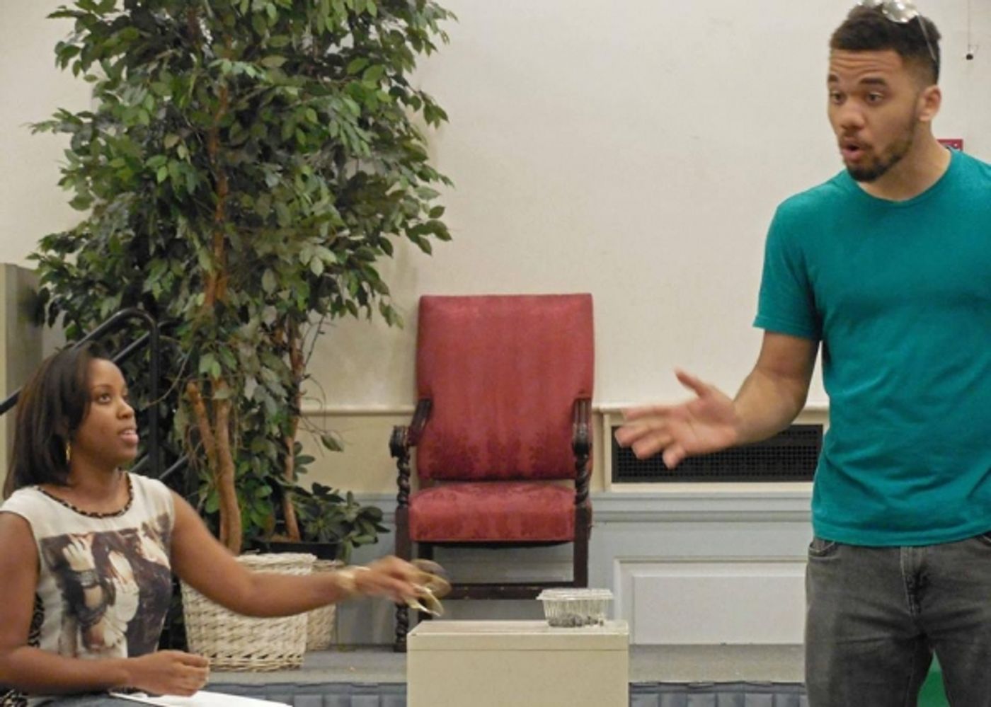 Photo Flash: In Rehearsal with DTEG's SON OF A PREACHER MAN  Image