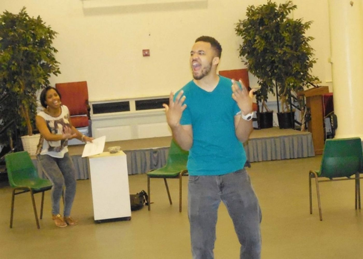 Photo Flash: In Rehearsal with DTEG's SON OF A PREACHER MAN  Image