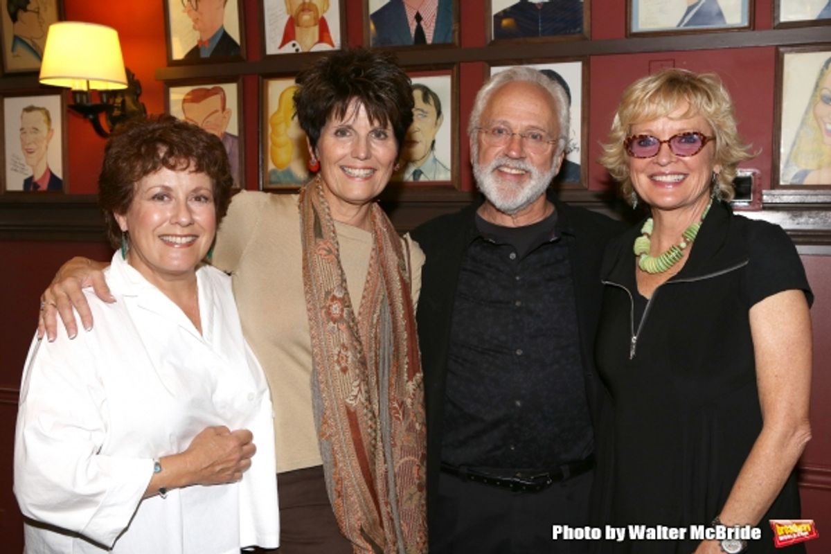 Judy Kaye, Lucie Arnaz, John Rubinstein and Christine Ebersole at 