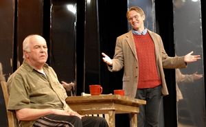 Larry John Myers (Salter) and Jay Stratton (Bernard 1) @ BroadwayWorld Larry John Myers (Salter) and Jay Stratton (Bernard 1) Photo