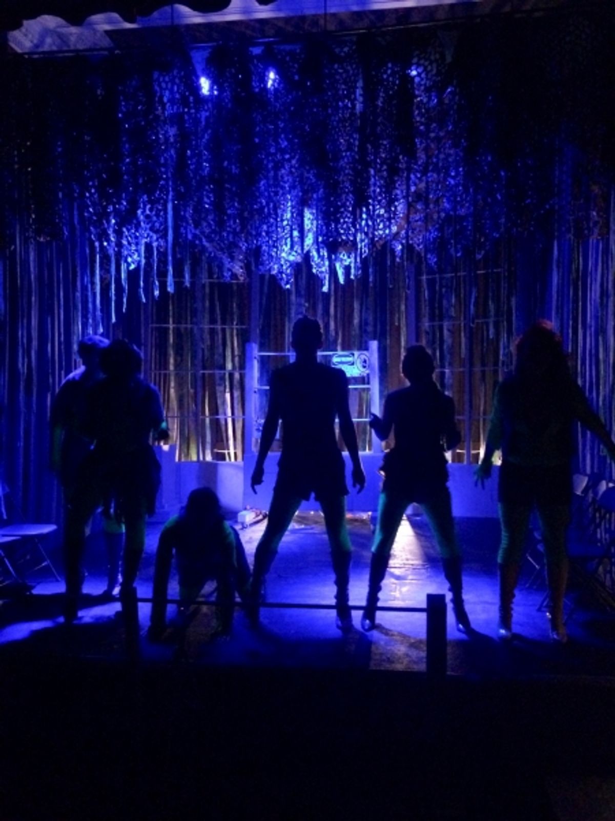 Searching: Velociraptor of Faith (Jake Frank), T-Rex 2 (Miatta Lebile),  Mime-o-saurus (Christian Quiroga), Velociraptor of Innocence (Luke Hamilton), T-Rex 1 ''Kaitlyn'' (Derrien Kellum), Velociraptor of Science (Heather Hall) at 