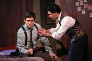 Ian Alda and Noah James @ BroadwayWorld Ian Alda and Noah James Photo