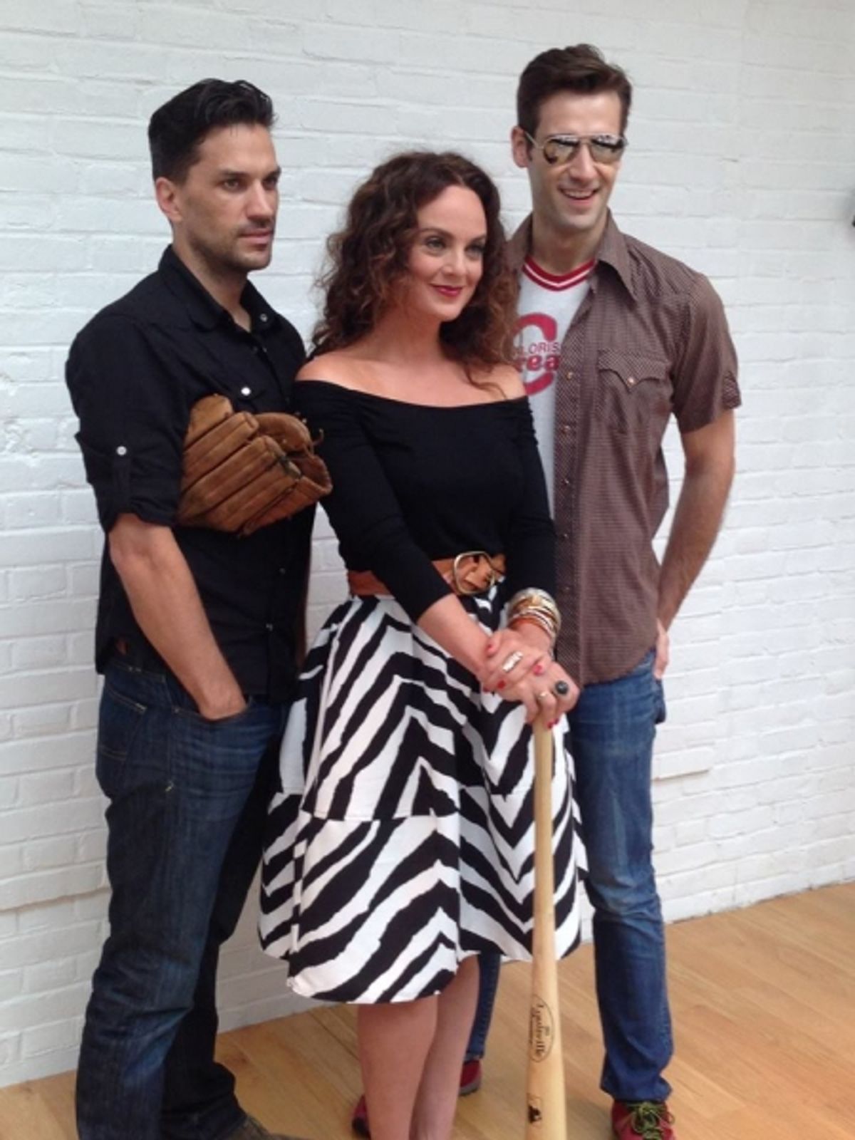 Will Swenson, Melissa Errico, and John Behlmann at 