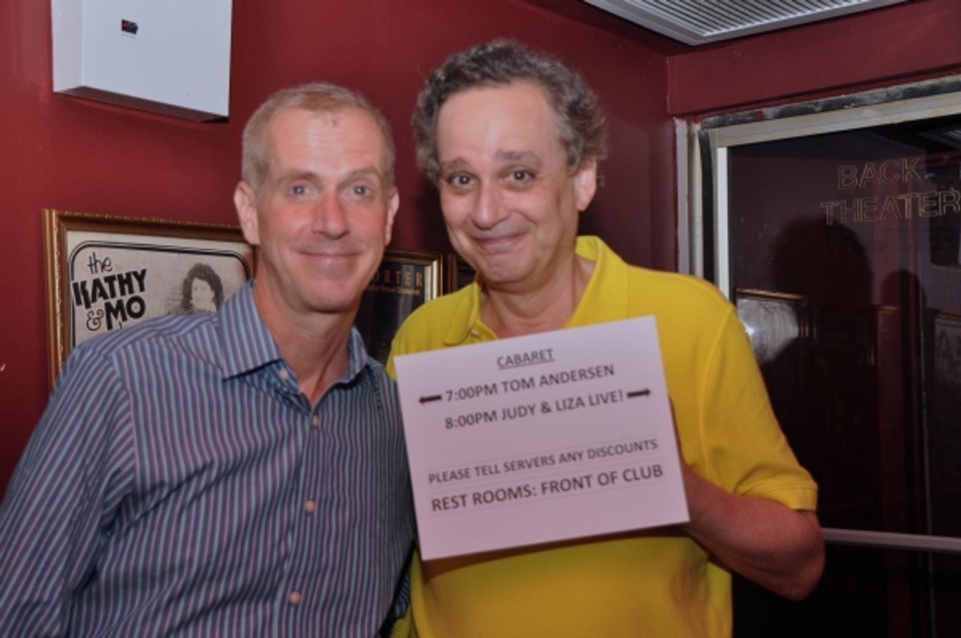 Photo Coverage: Tom Andersen Performs New Solo Show, MY FAVORITE SINGS at Don't Tell Mama Image