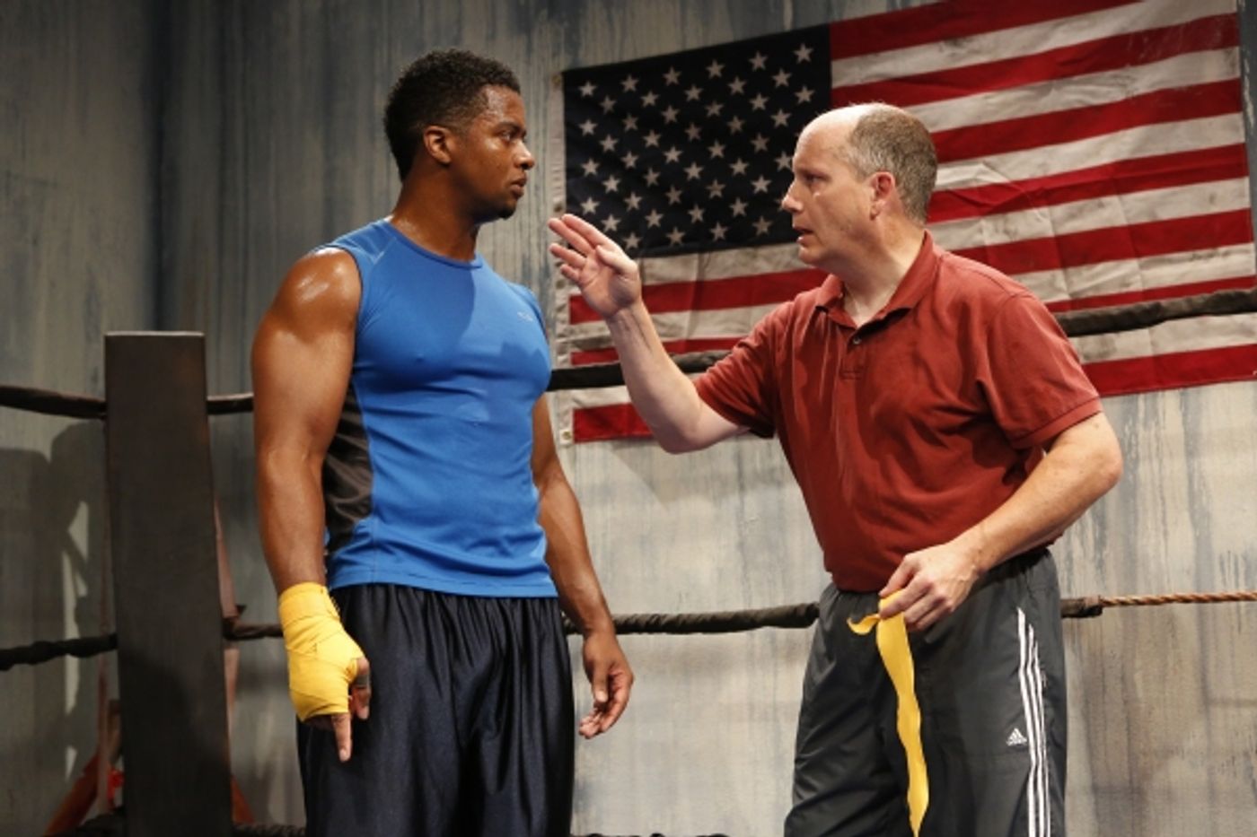 Photo Flash: First Look at Kamal Angelo Bolden and Guy Van Swearingen in A Red Orchid's THE OPPONENT Off-Broadway Photo Flash: First Look at Kamal Angelo Bolden and Guy Van Swearingen in A Red Orchid's THE OPPONENT Off-Broadway Image