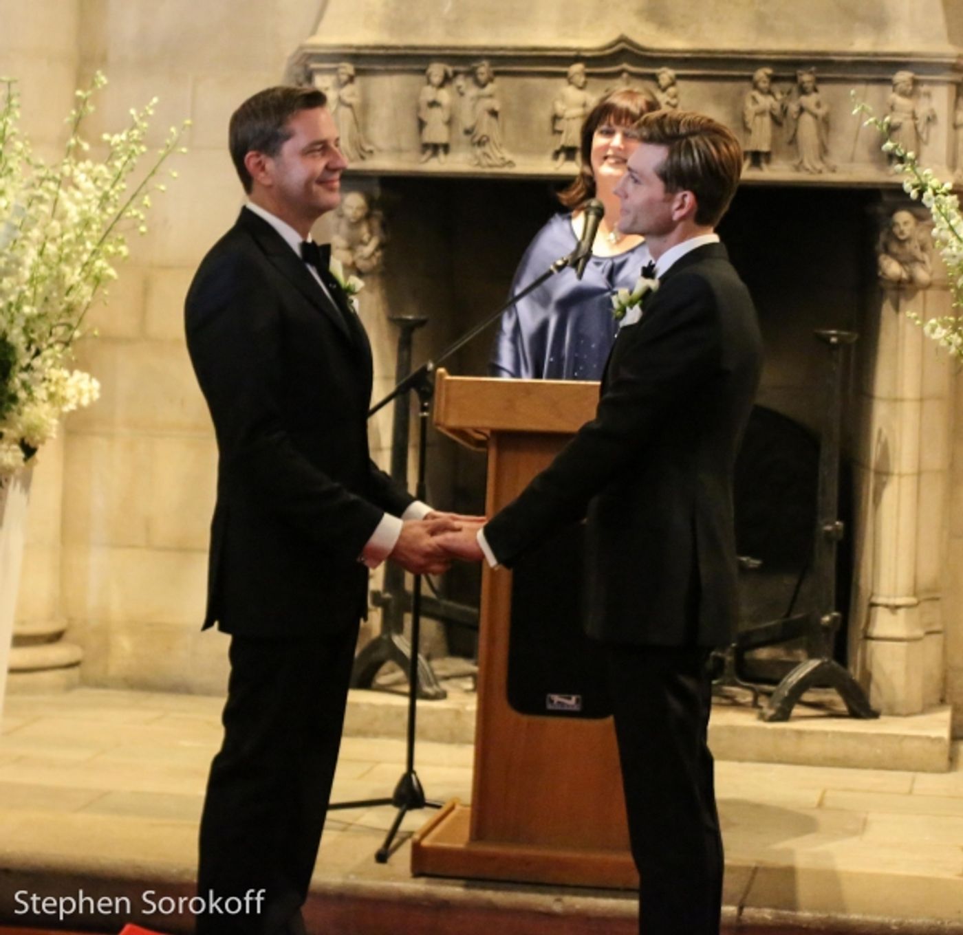 Photo Coverage: New York Pops Conducter Steven Reineke Weds Eric Gabbard in Star-Studded Ceremony  Image