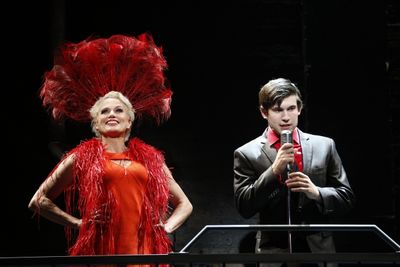 CADY HUFFMAN as Manuela and MARRICK SMITH as Peter Photo