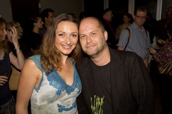 Isobel Pravda (stars as Hana Pravda), director and co-author Daniel Hrbek Photo