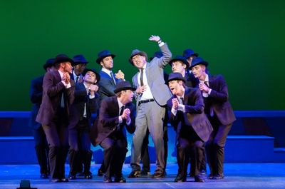 FBI Agent Carl Hanratty (Thom Sesma, center) warns his team that in life you Ã¢â® Photo