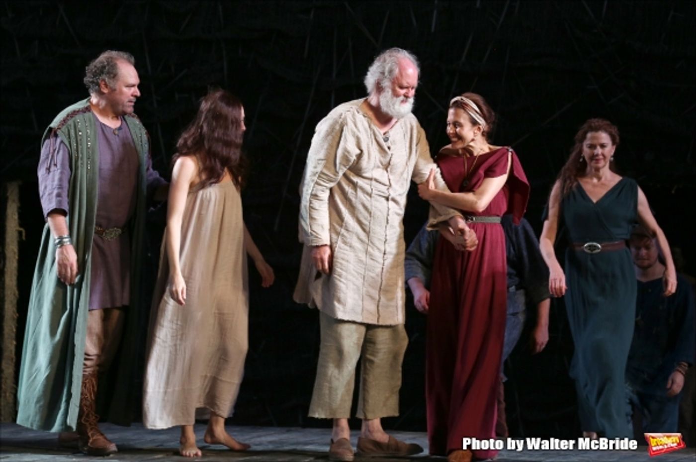 Photo Coverage: John Lithgow, Annette Bening and Cast of KING LEAR Take Opening Night Bows in the Park!  Image