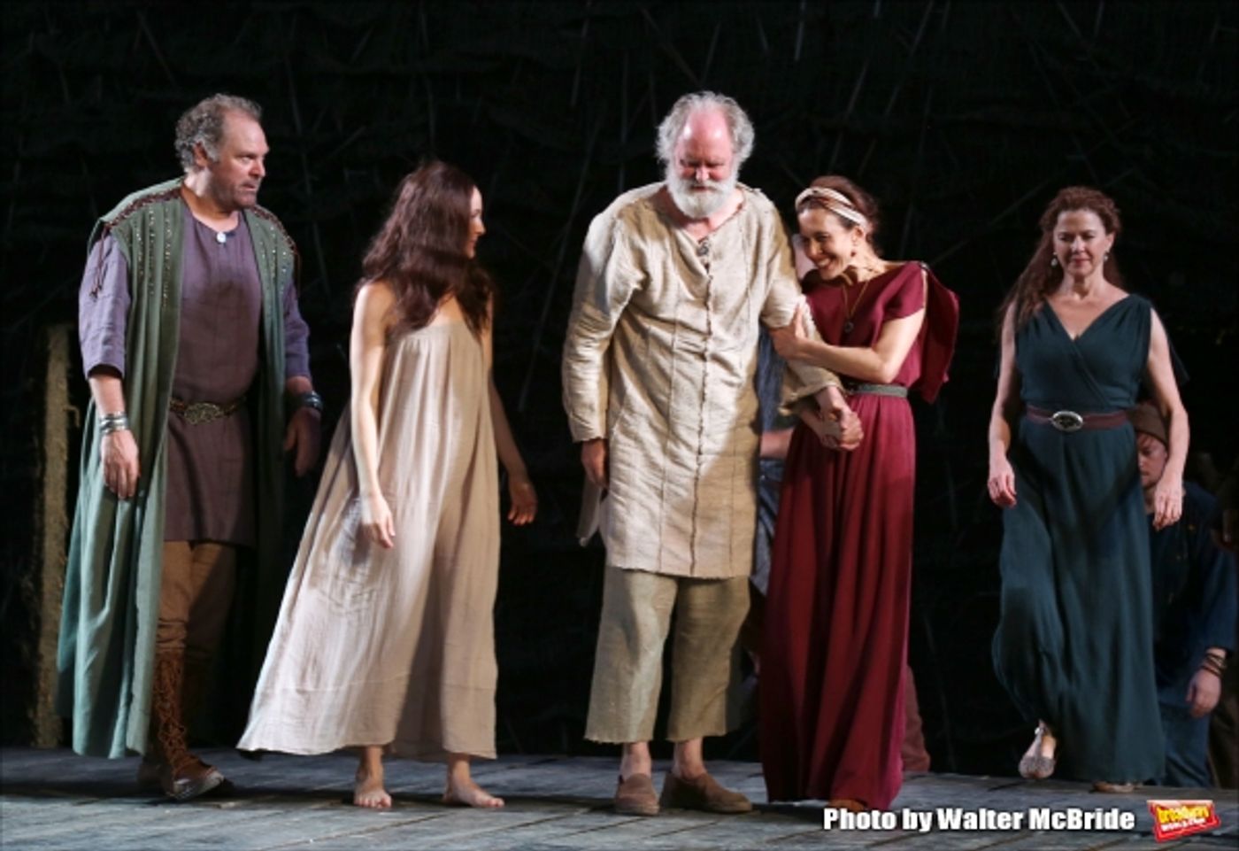 Photo Coverage: John Lithgow, Annette Bening and Cast of KING LEAR Take Opening Night Bows in the Park!  Image