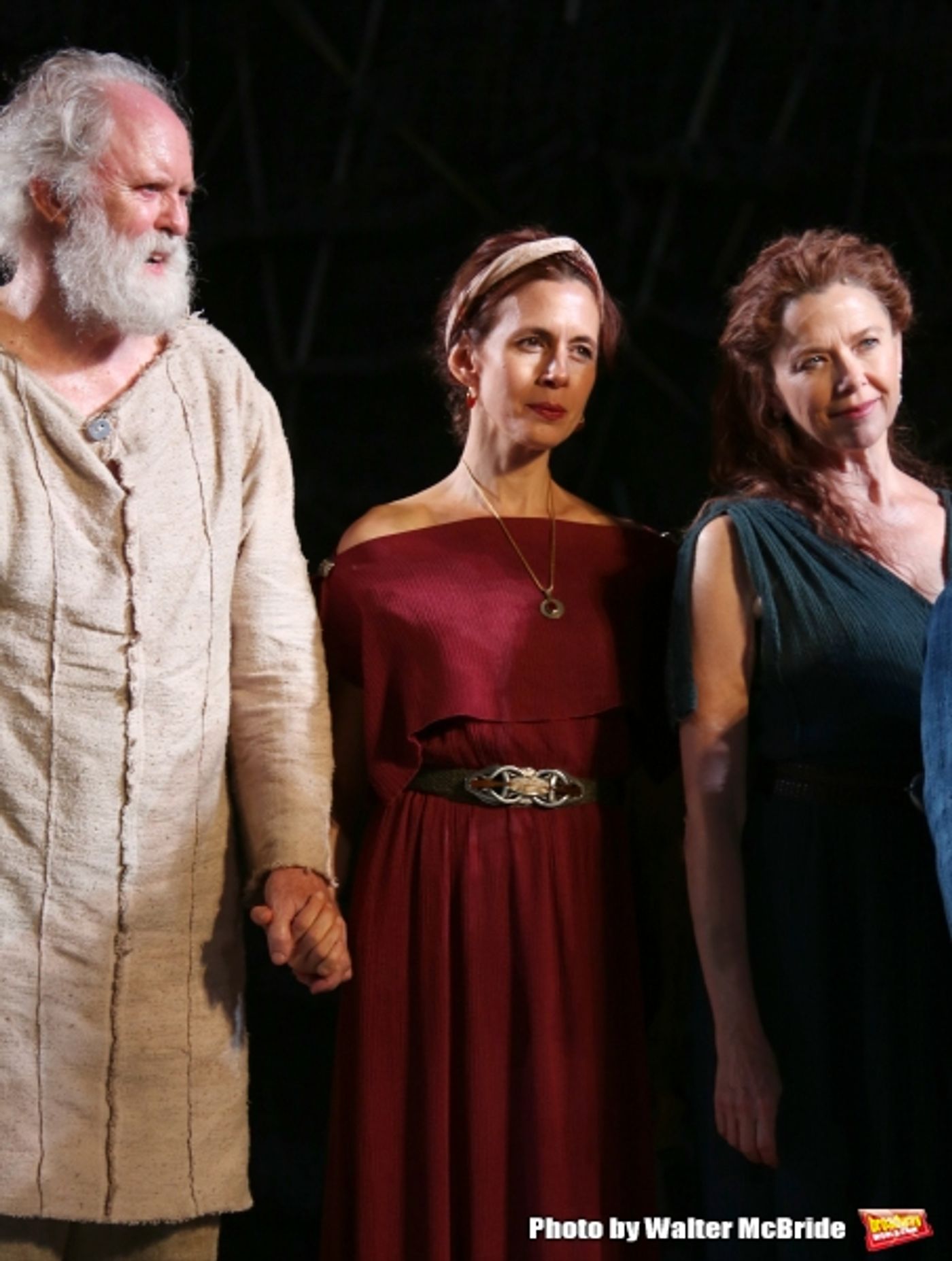 Photo Coverage: John Lithgow, Annette Bening and Cast of KING LEAR Take Opening Night Bows in the Park!  Image