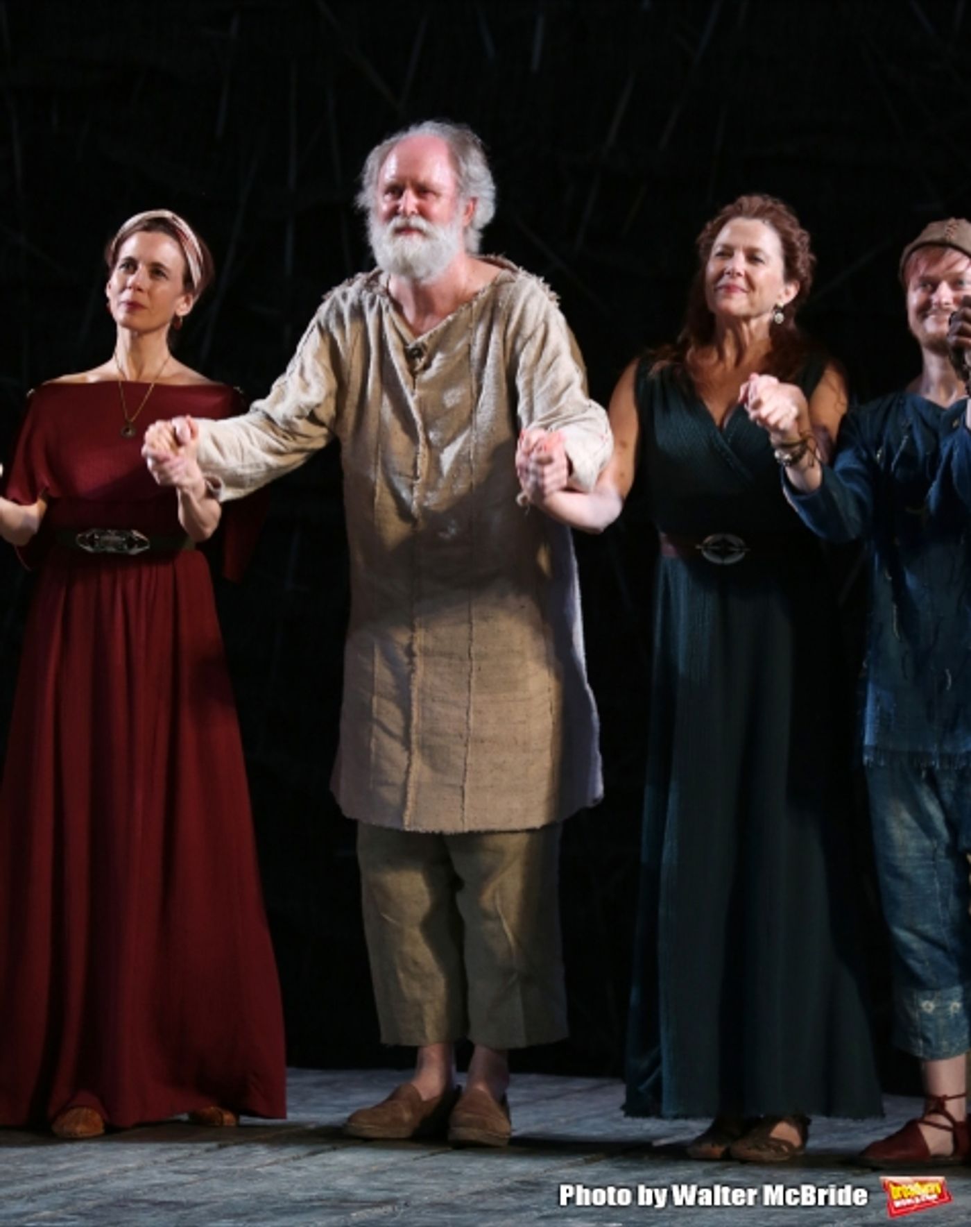 Photo Coverage: John Lithgow, Annette Bening and Cast of KING LEAR Take Opening Night Bows in the Park!  Image