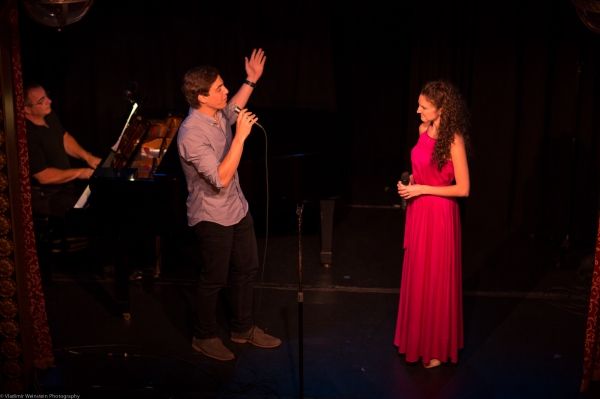Derek Klena and Melissa Mitchell Photo