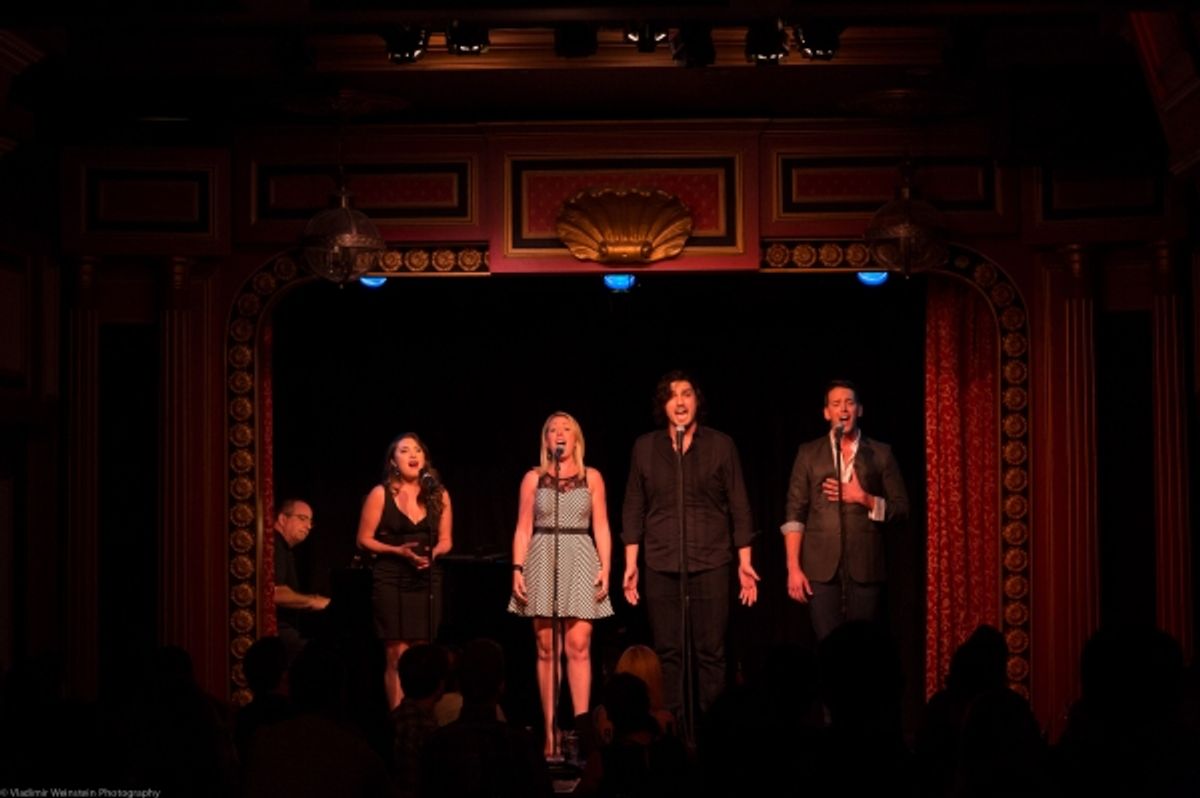 Emily Goglia, Stephanie Burkett Gerson, Isaac James and Zane Gerson at 